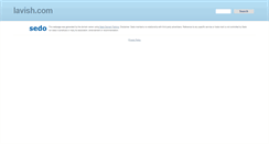 Desktop Screenshot of lavish.com
